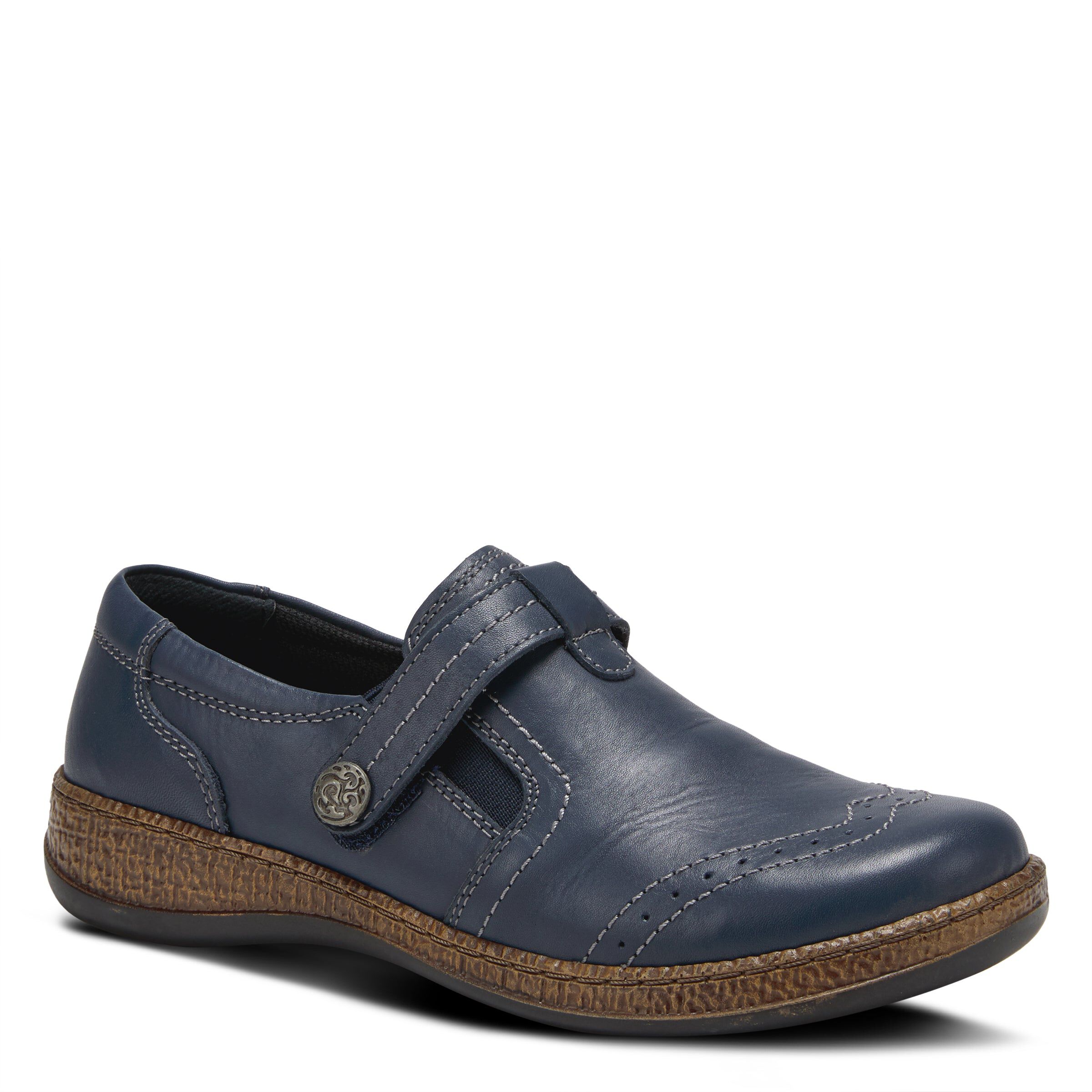 Smolqua Flat Shoes, NAVY, hi-res image number 0