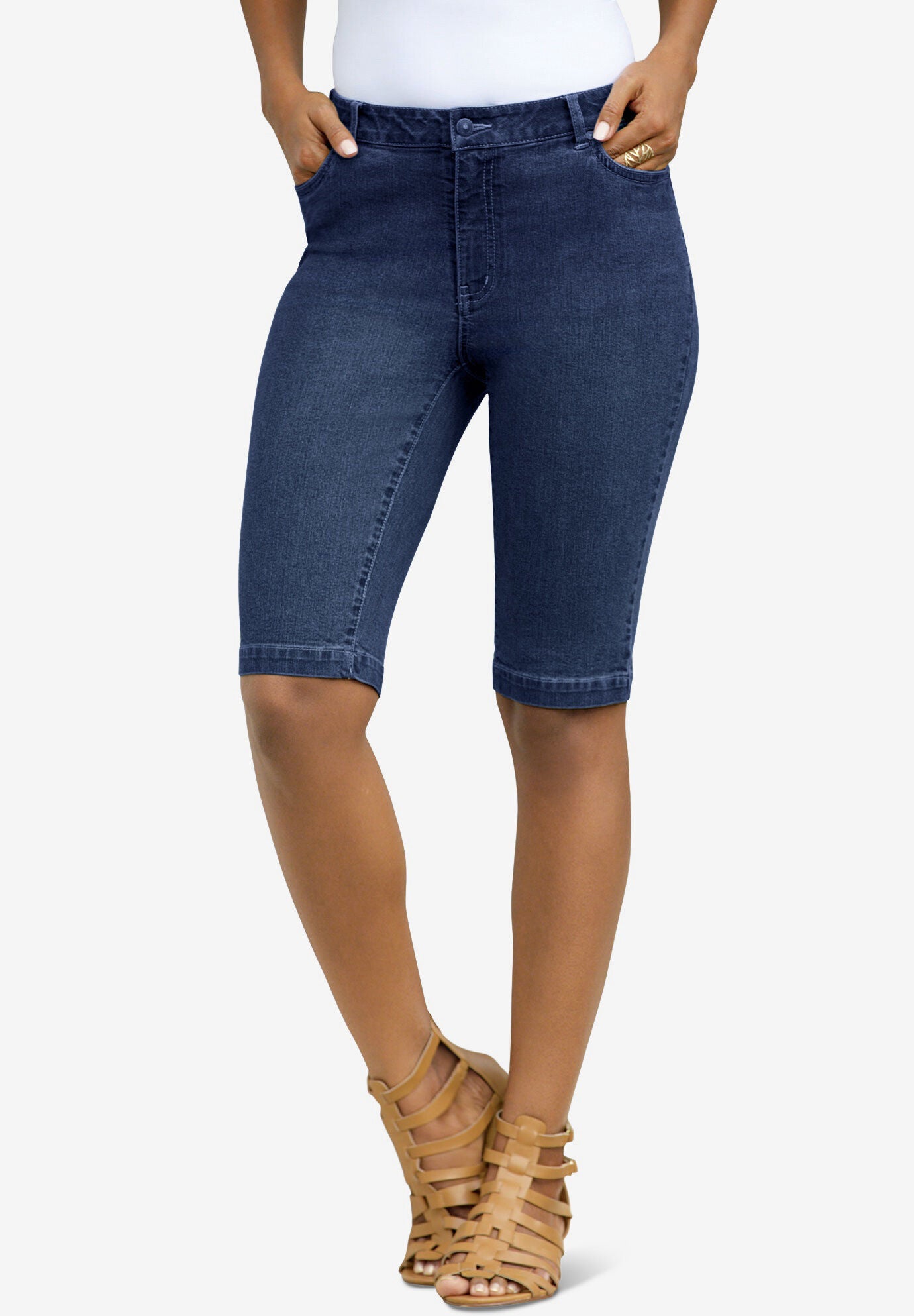 womens plus size walking shorts