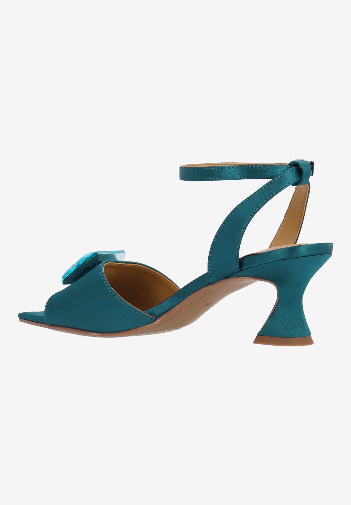 Nickee Ankle Strap Sandal, AQUA, on-hover image number 1