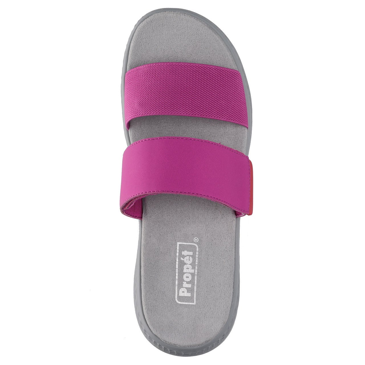 TravelActiv Allegra Slide, GREY FUCHSIA, alternate image number 6