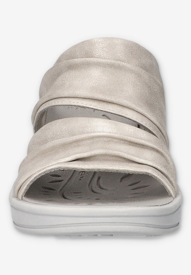 Seeker Wedge Sandal, SILVER, on-hover image number 1