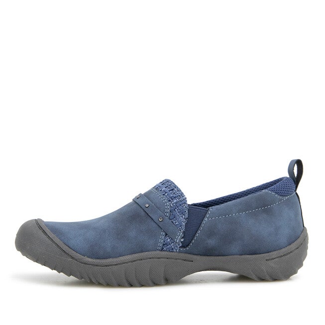 Mavis Slip-On Flat, DENIM, alternate image number 3