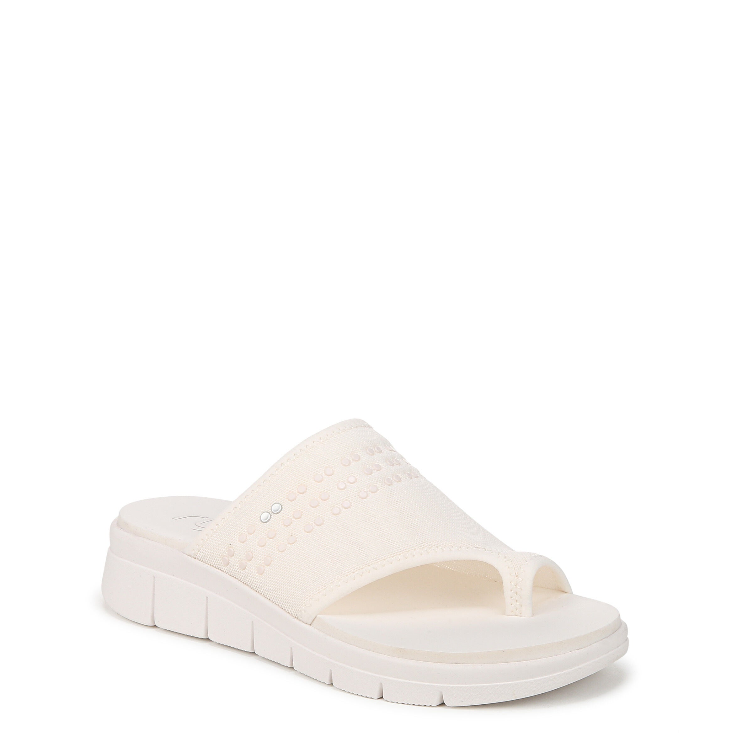 Elegance Slide Sandal, WHITE ALYSSUM, hi-res image number 0