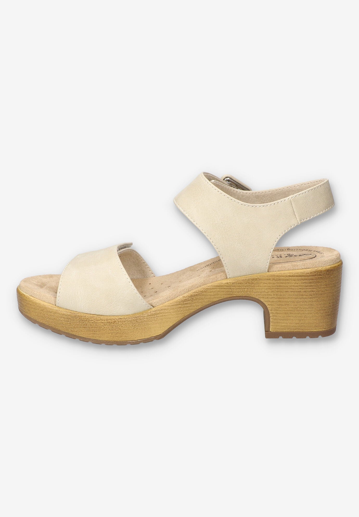 Marva Slip-Resistant Sandal, STONE, alternate image number 4