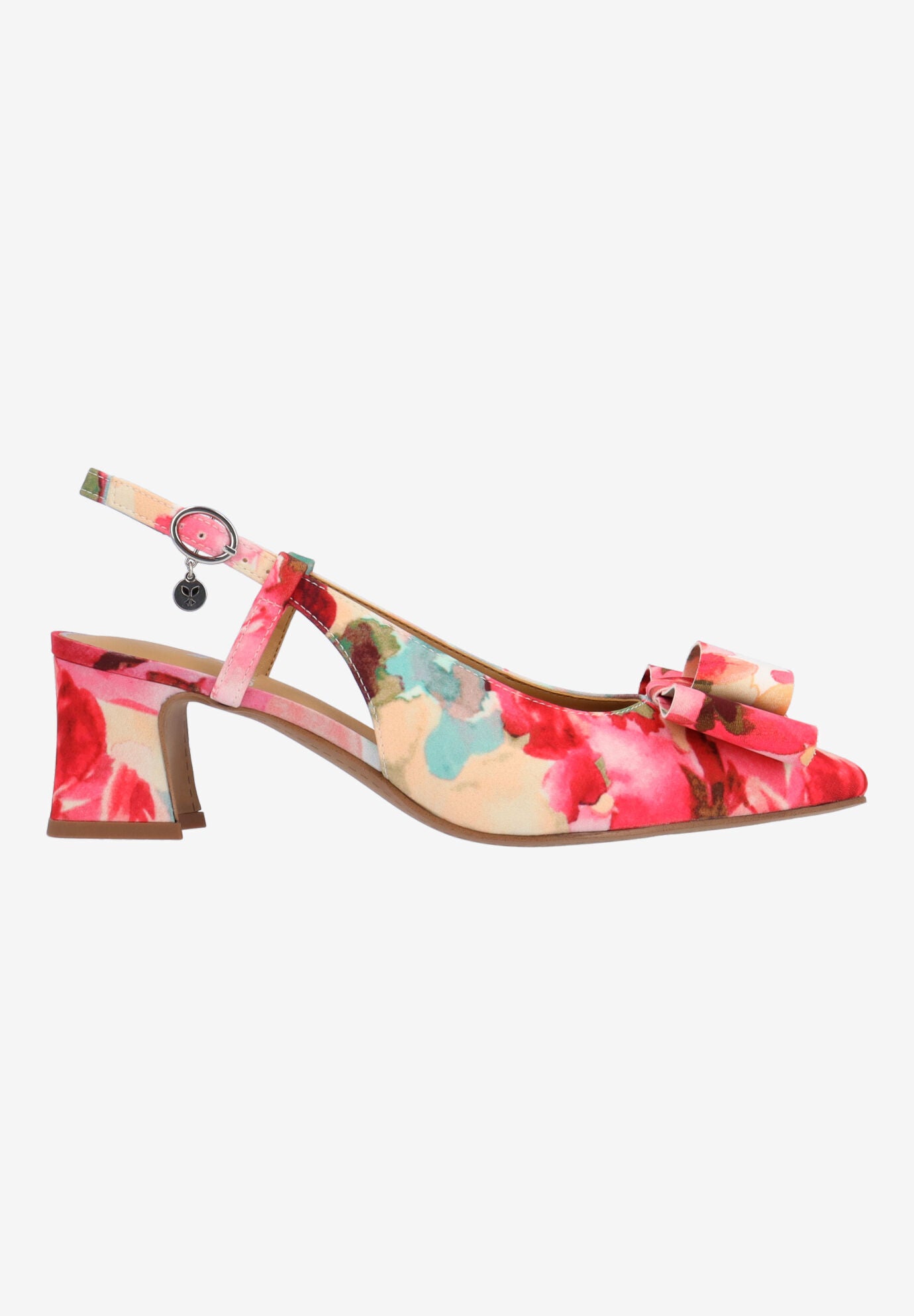 Greer Slingback Pump, PINK, alternate image number 4