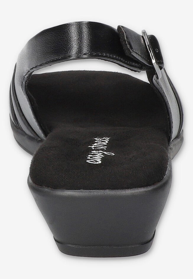 Jovita Slingback Sandal, BLACK, alternate image number 3