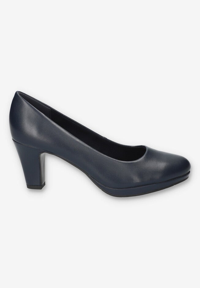 Equinox Platform Pump, NAVY, alternate image number 2
