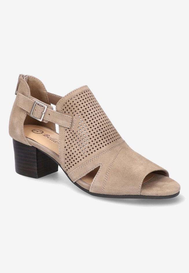Illiana Sandal, ALMOND SUEDE LEATHER, hi-res image number 0