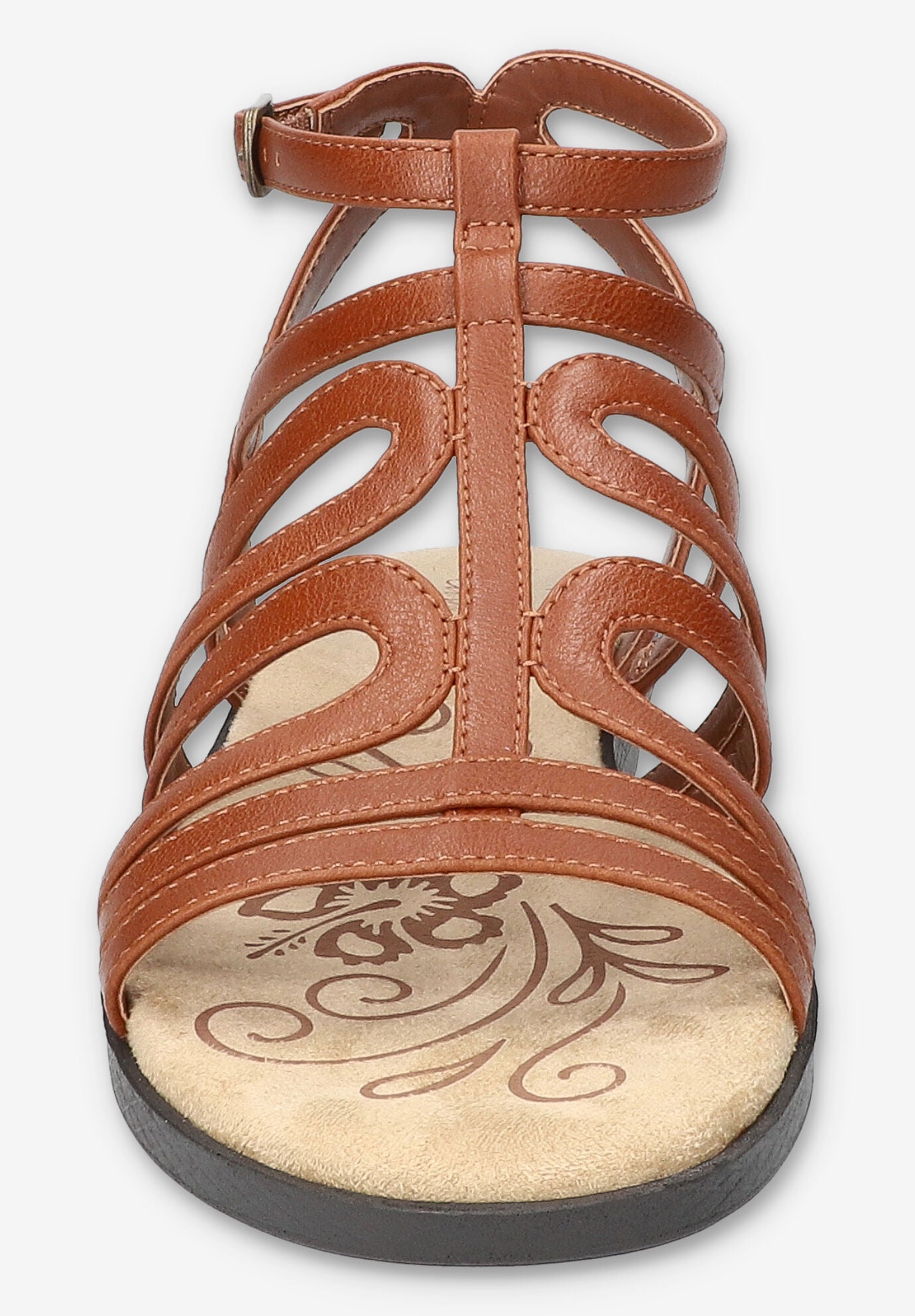Daylily Gladiator Sandal, COGNAC, on-hover image number 1