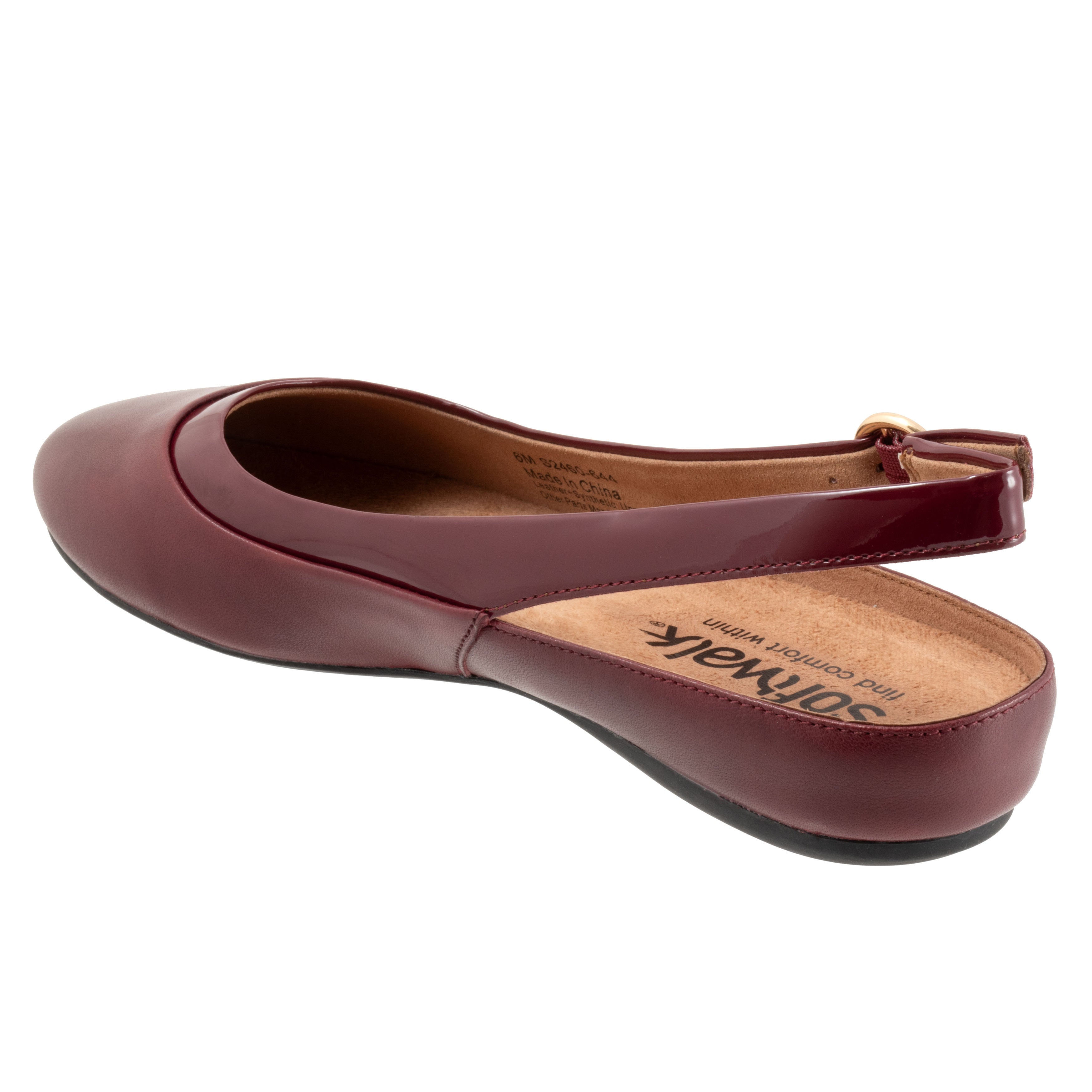 Sheffield Flat, DARK CHERRY, on-hover image number 1