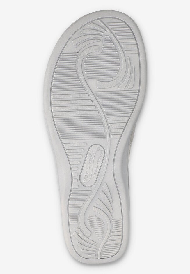 Seeker Wedge Sandal, SILVER, alternate image number 5