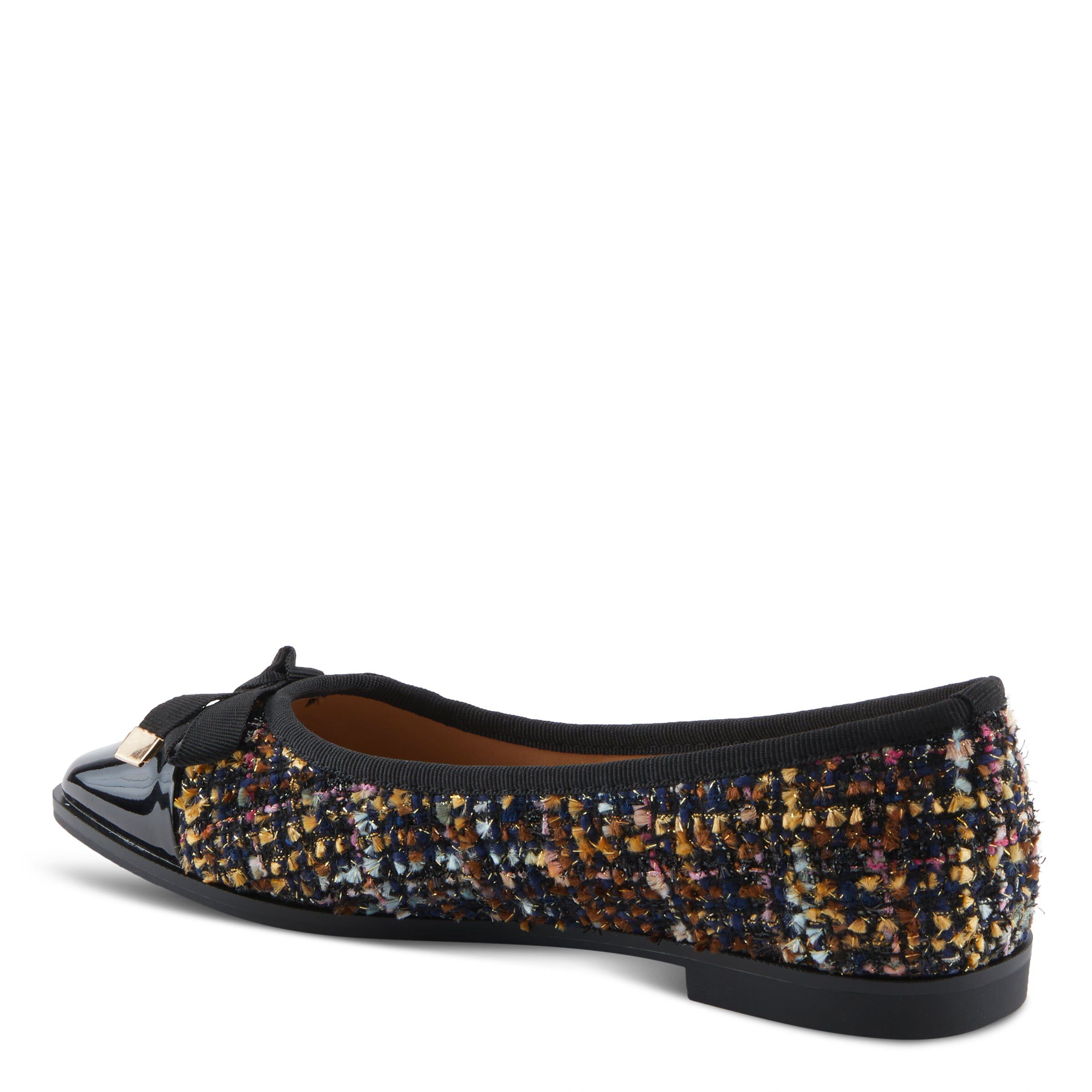 Ainosa Ballet Flat, BLACK MULTI, alternate image number 7