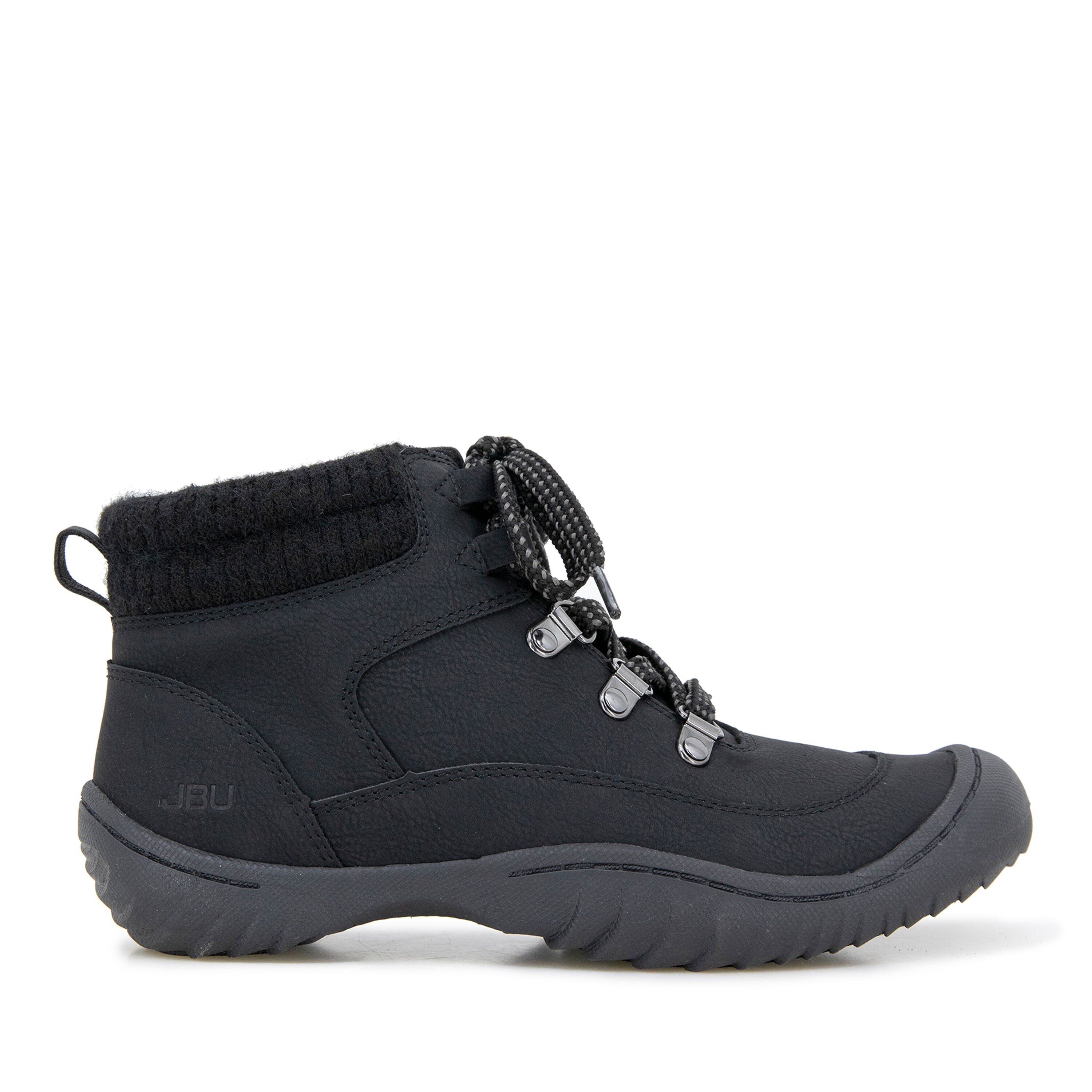 Chai Water Resistant Casual Boot, BLACK, alternate image number 8