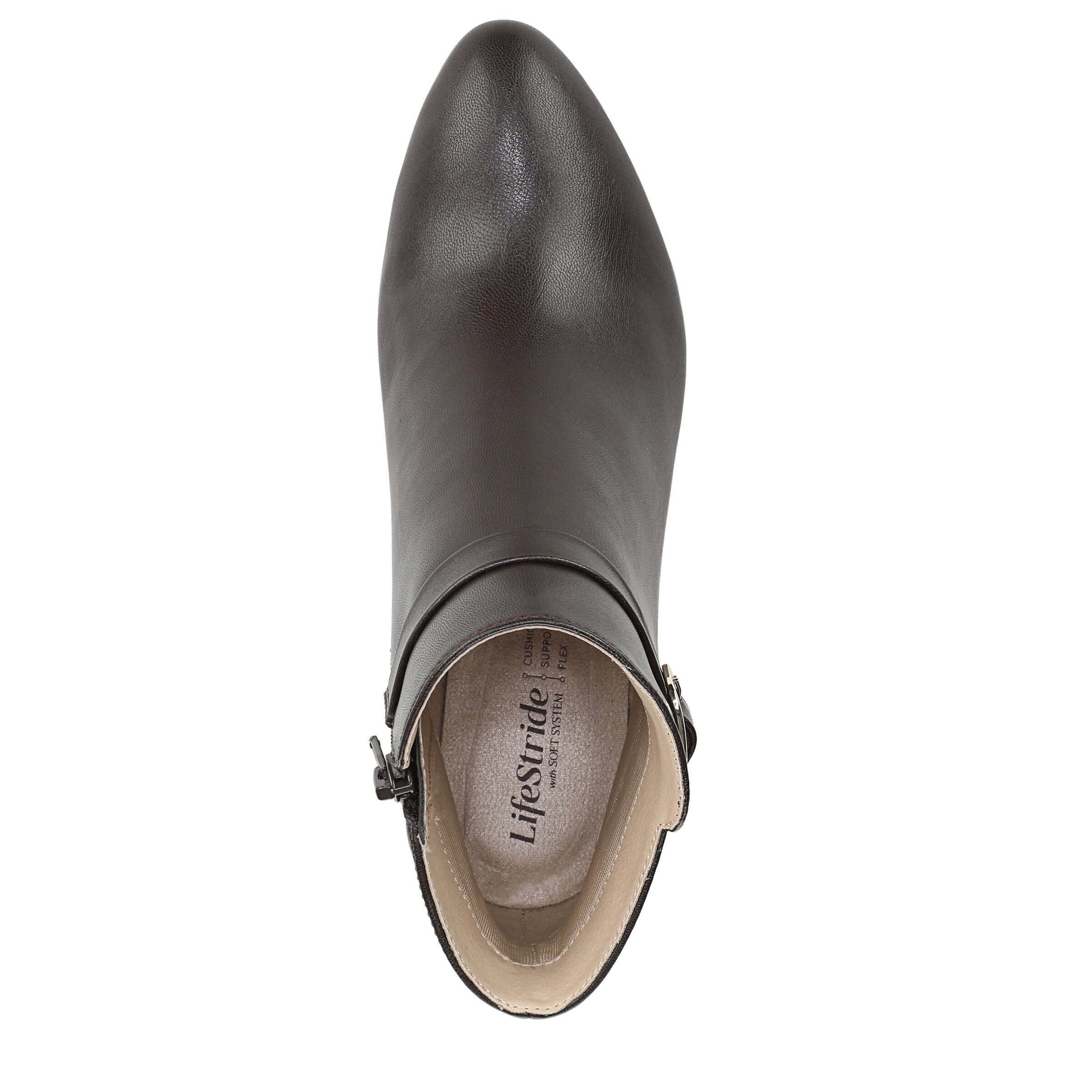 Guild 3 Ankle Bootie, DARK CHOCOLATE, alternate image number 6