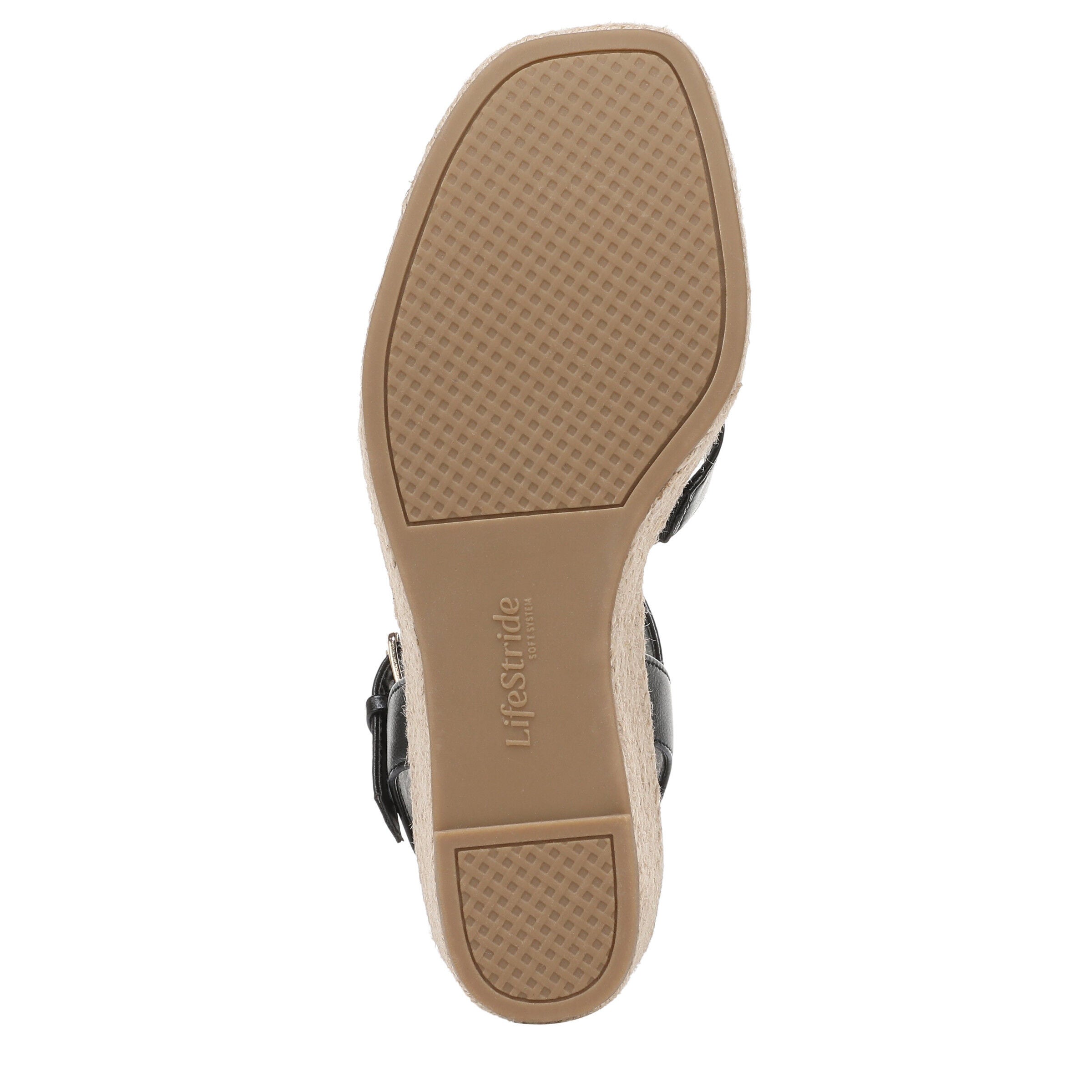 Havana Espadrille Wedge Sandal, BLACK, alternate image number 7
