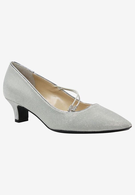 Idenah Pump, SILVER GLITTER, hi-res image number null