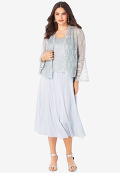Plus Size Jacket Dresses Onestopplus