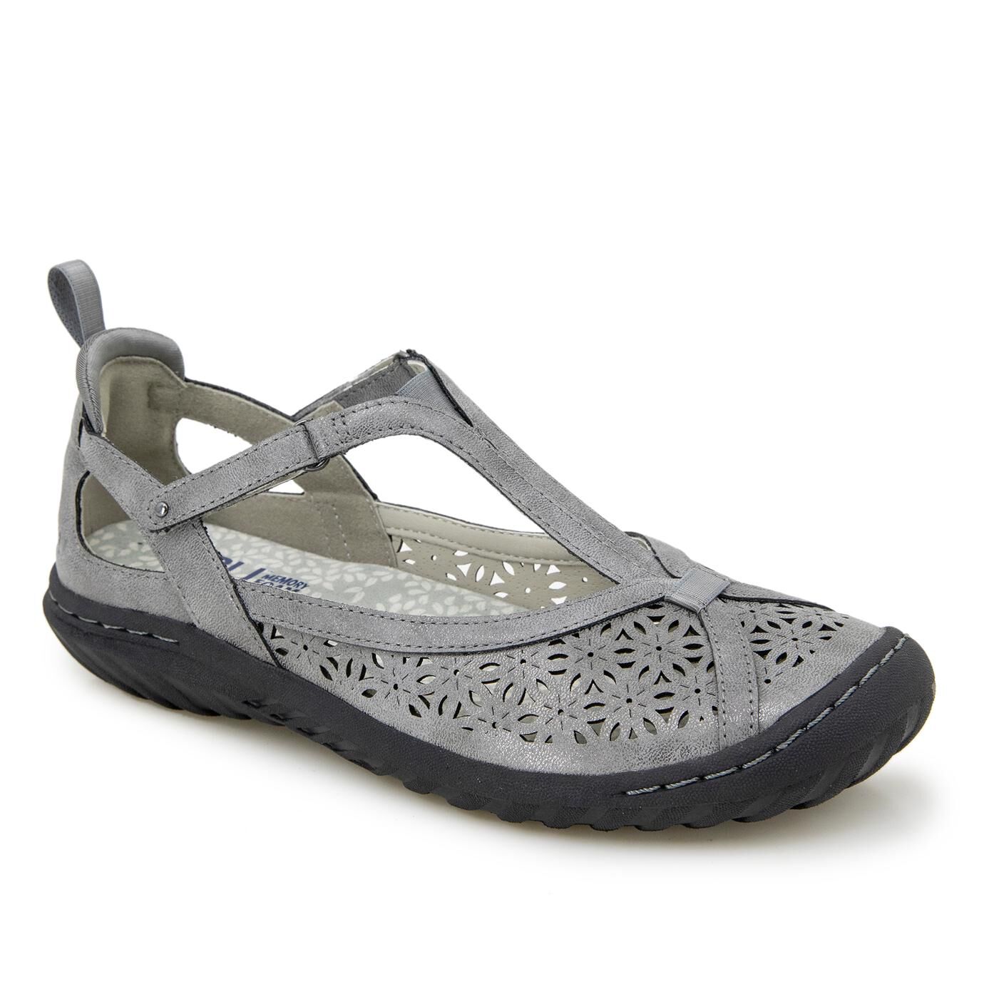 Daffodil Slip On Mary Jane, GUNMETAL, hi-res image number 0