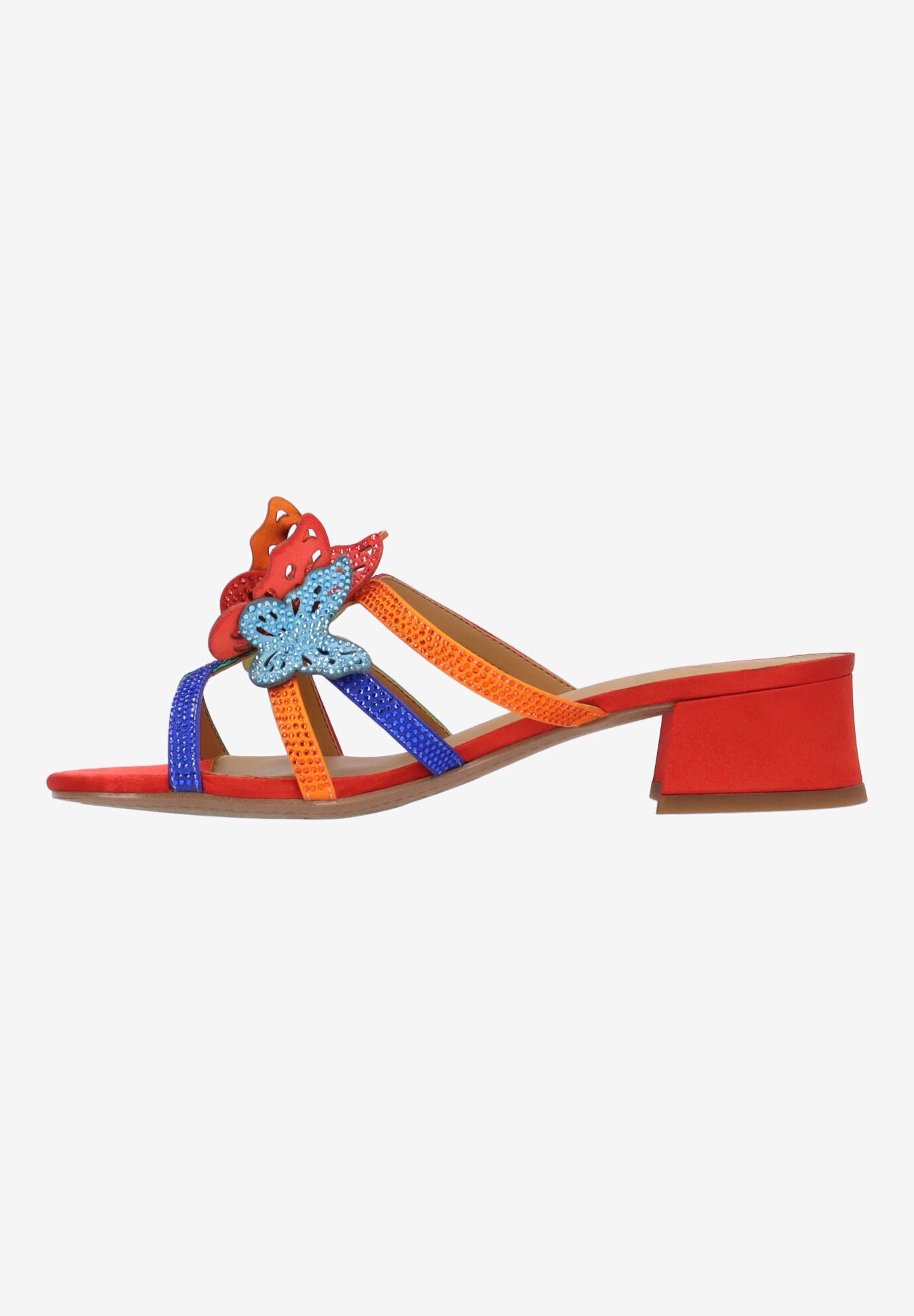Butafly Strappy Sandal, BRIGHT MULTI, alternate image number 4