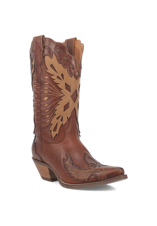 Monterey Western Boot, BROWN, hi-res image number 0