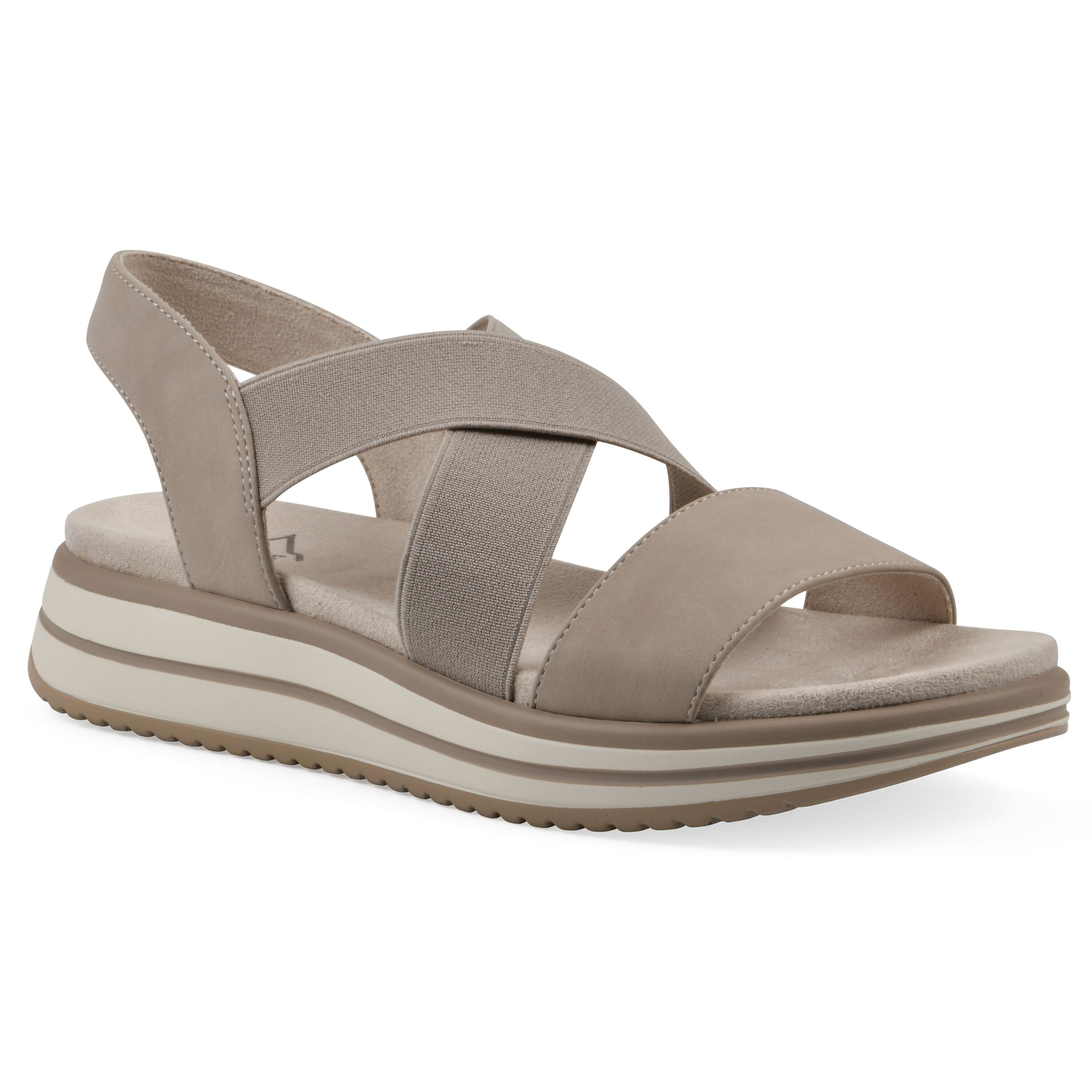 Hapley Athleisure Sandal, TAUPE NUBUCK, hi-res image number 0