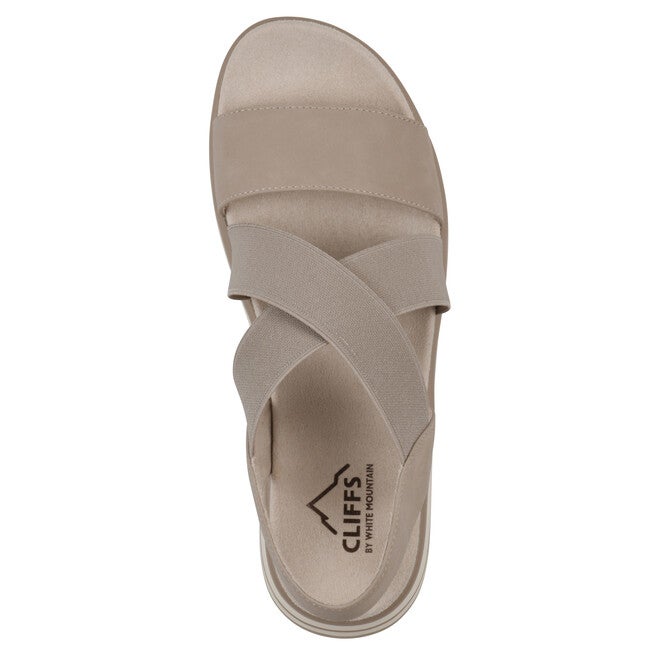 Hapley Athleisure Sandal, TAUPE NUBUCK, alternate image number 4