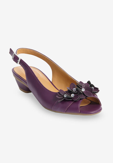 The Rider Slingback, EGGPLANT, hi-res image number null