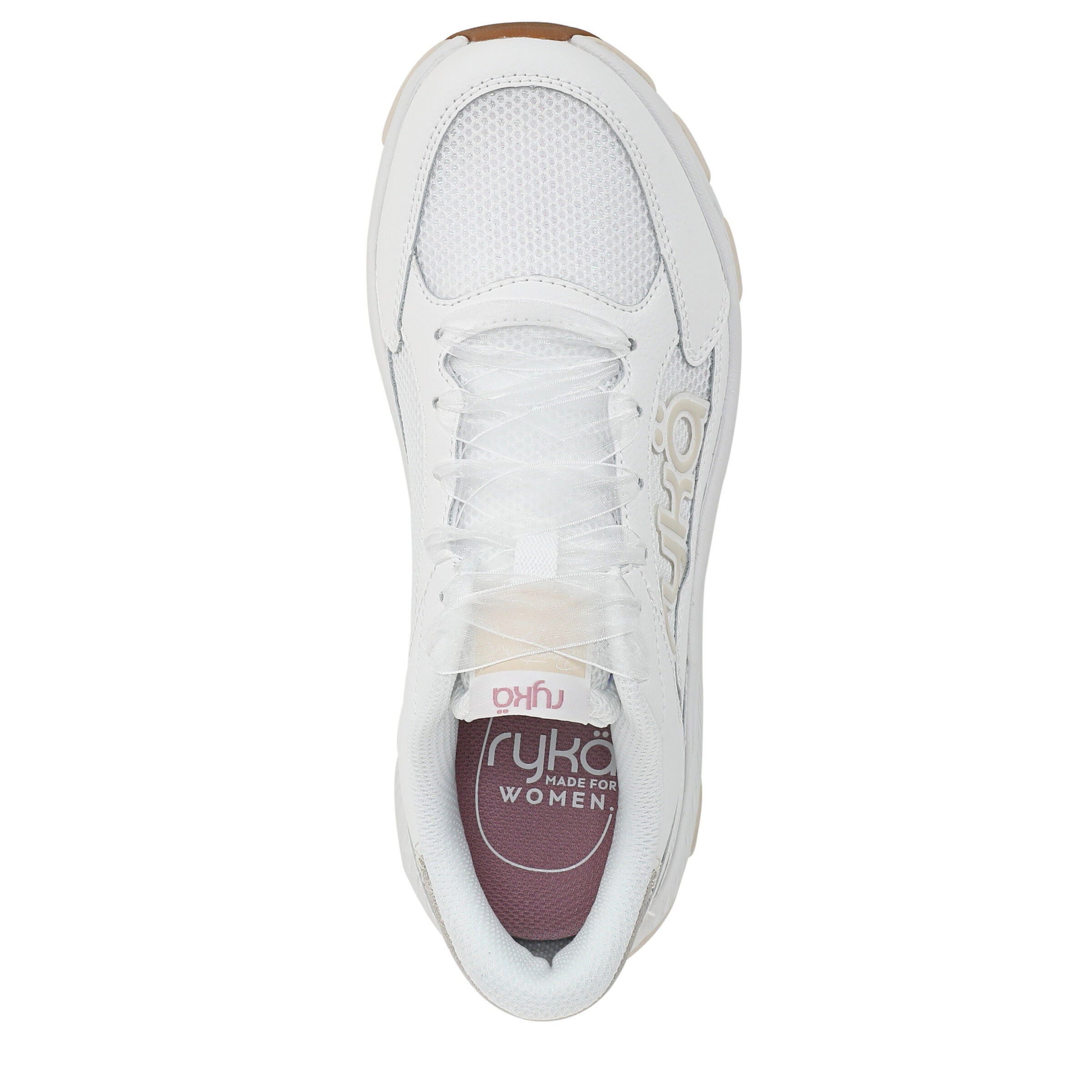 Devotion X Max Classic Walking Sneaker, WHITE LEATHER, alternate image number 6