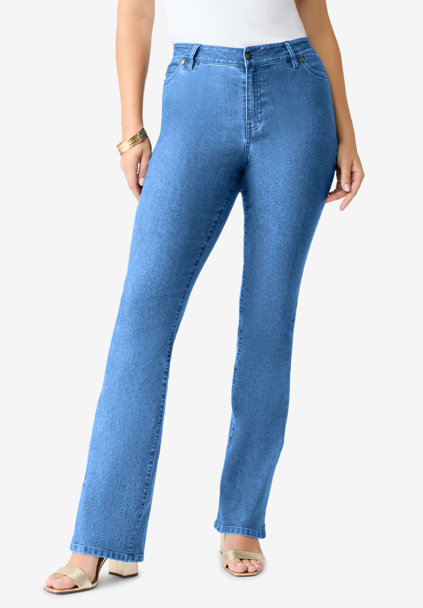 Plus Size 24/7 Stretch Bootcut Jean | OneStopPlus