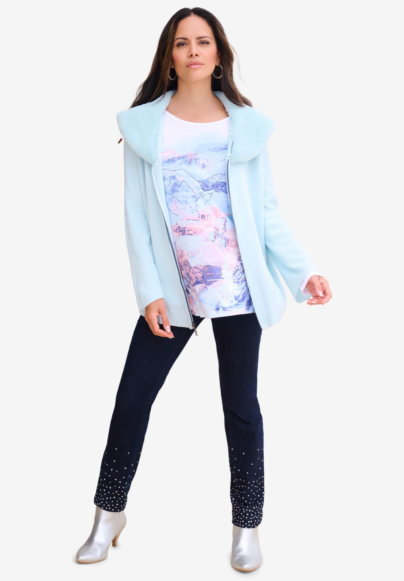 Travel Graphic Long Sleeve Tee, , alternate image number 3