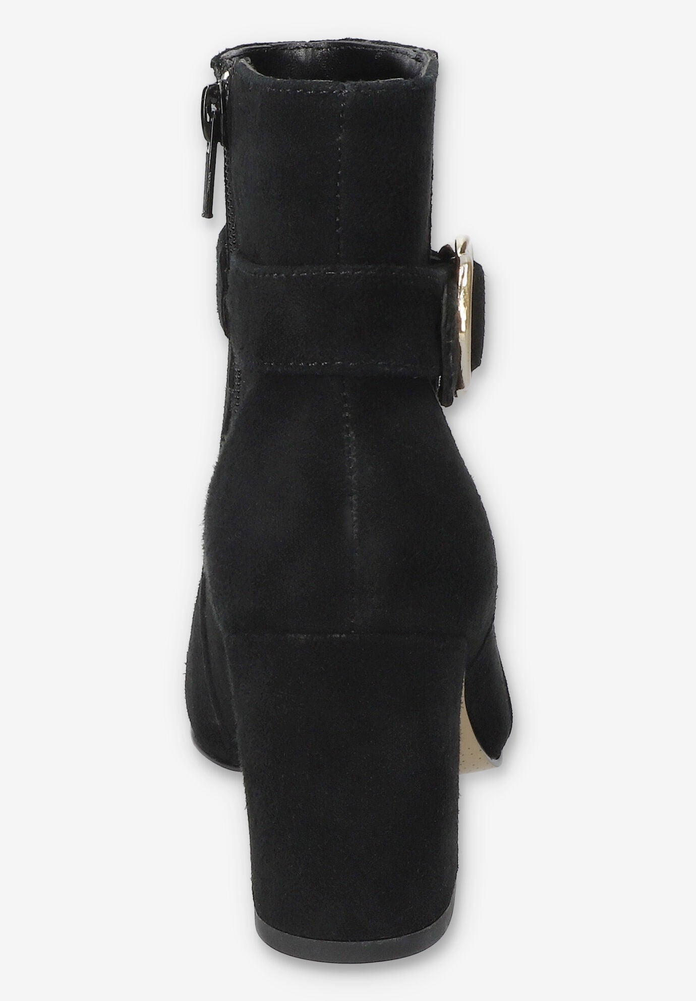 Gamela Dress Ankle Boot, BLACK SUEDE LEATHER, on-hover image number 1