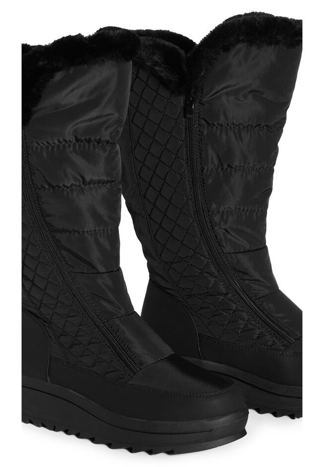 Fiona Cold Weather Boot, BLACK, alternate image number null