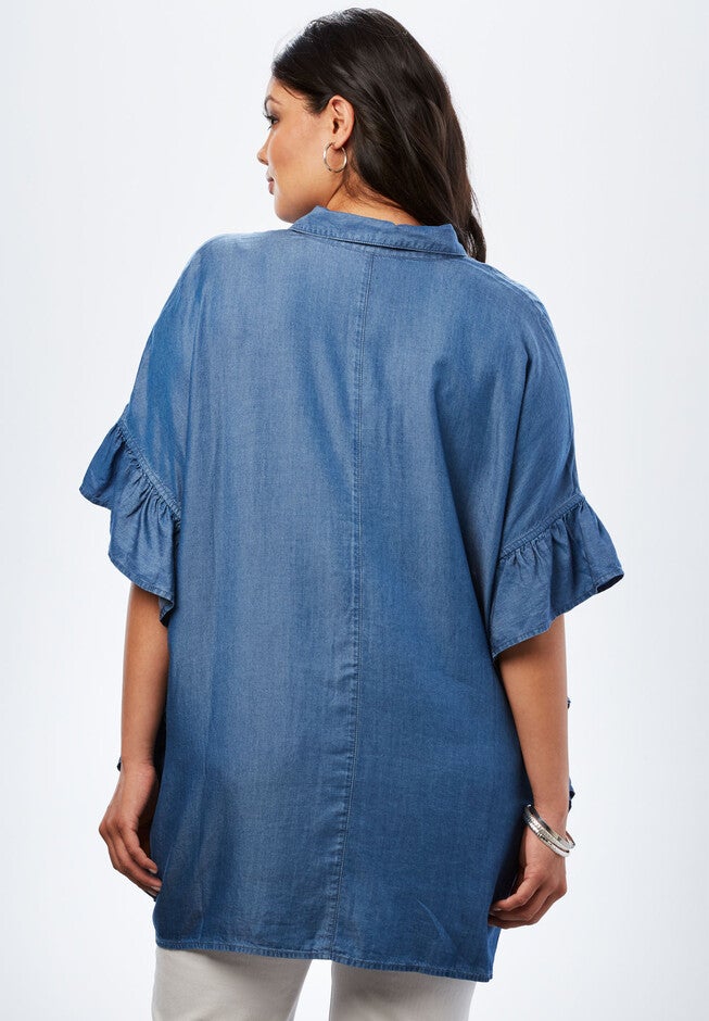 Poncho Tunic, , on-hover image number 1