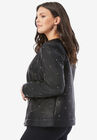 Rhinestone-Studded Bomber Jacket, , alternate image number null