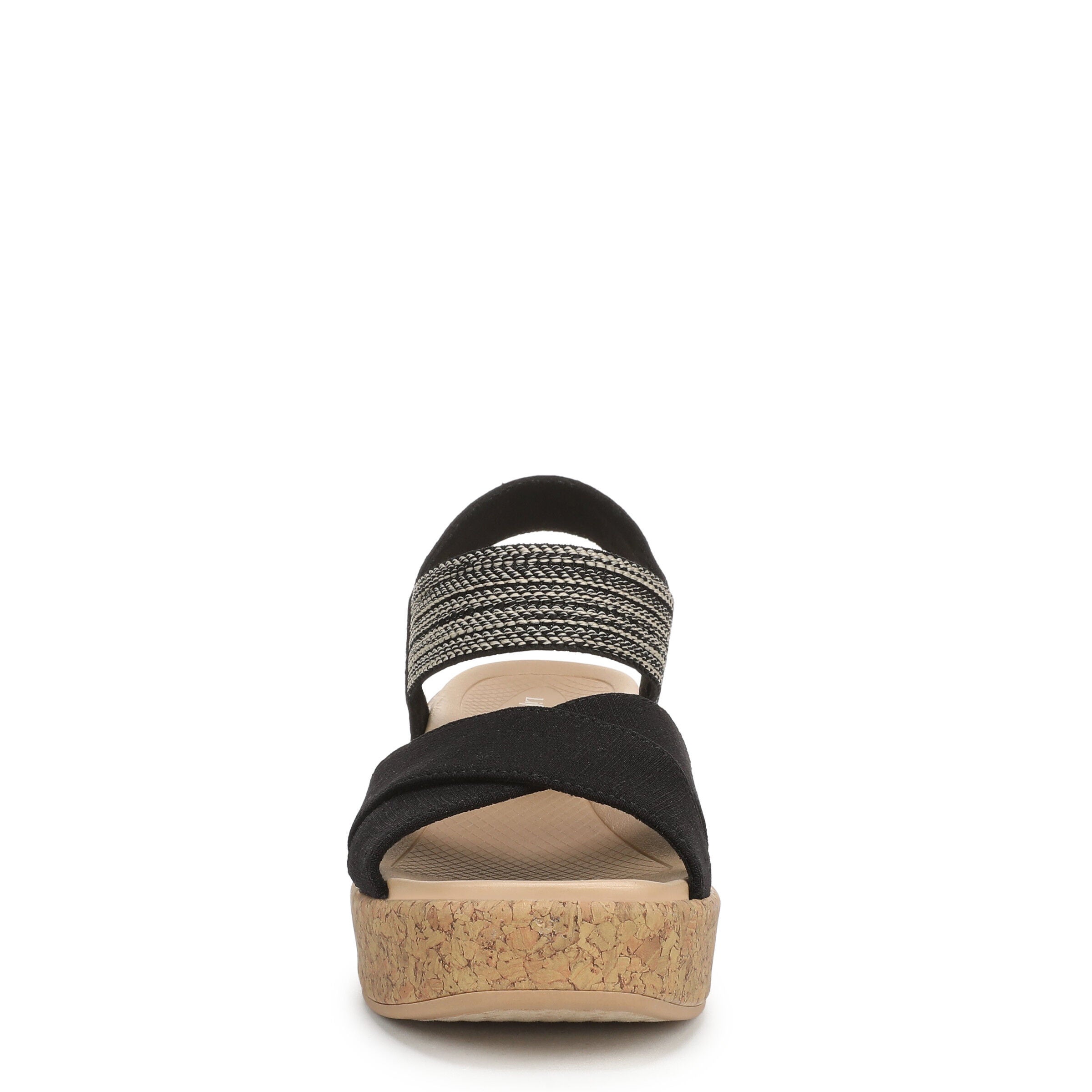 Verity Platform Sandal, BLACK, alternate image number 4
