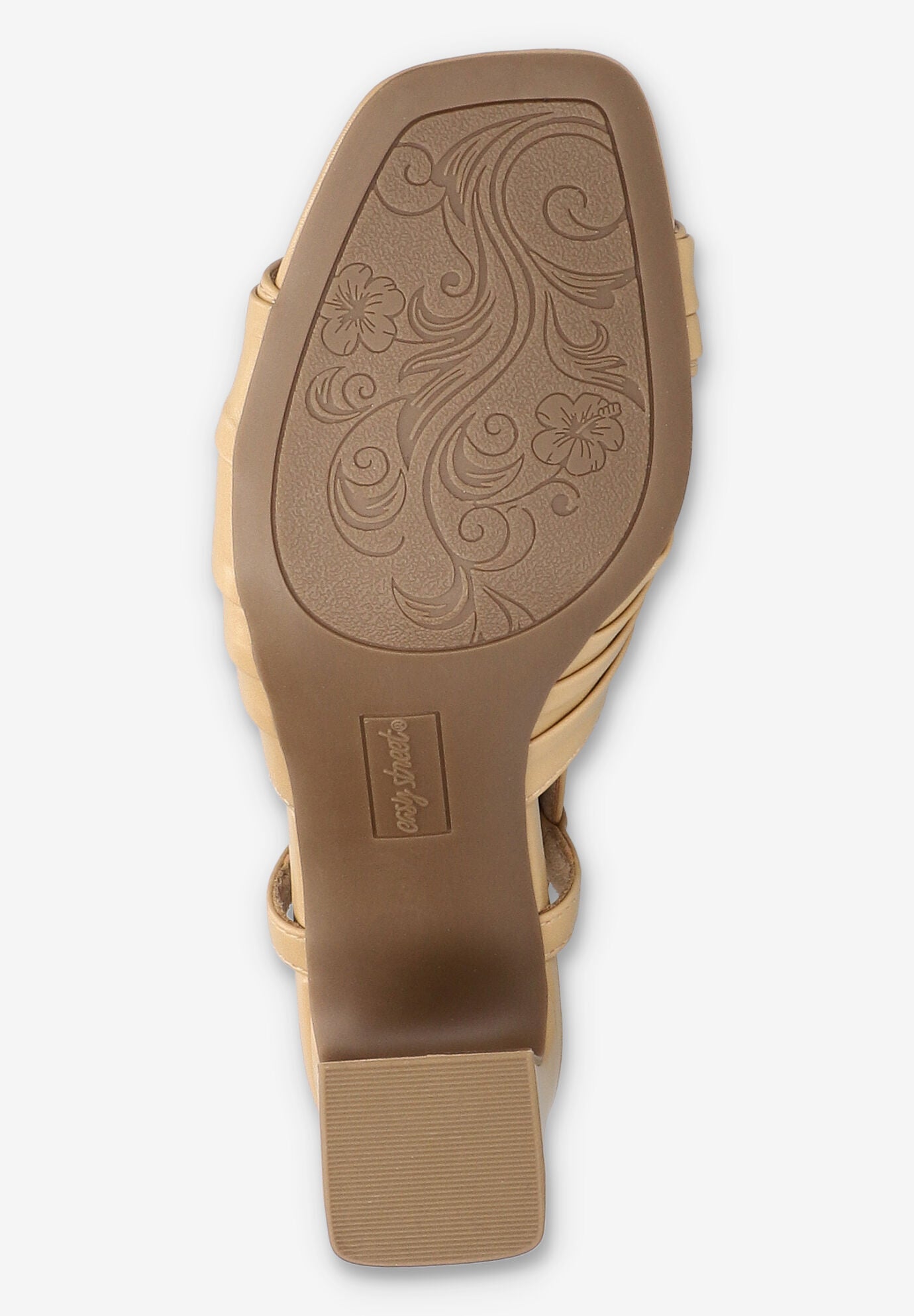 Lucie Square Toe Sandal, BEIGE, alternate image number 5