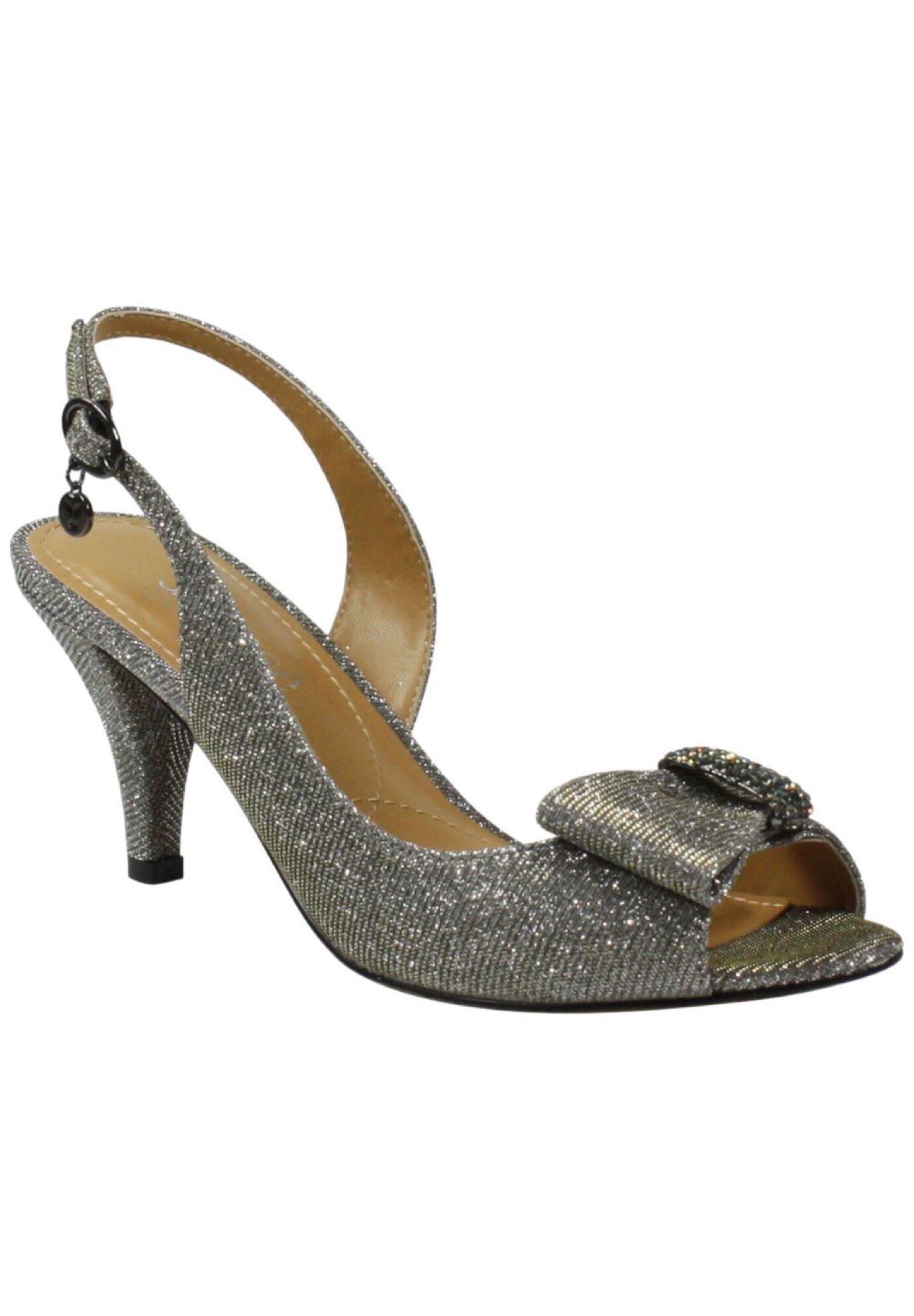 Luanda Pumps And Slings , PEWTER DANCE GLITTER, hi-res image number 0
