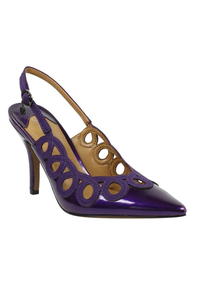 Reghina Slingback, PURPLE PATENT GROSGRAIN, hi-res image number 0