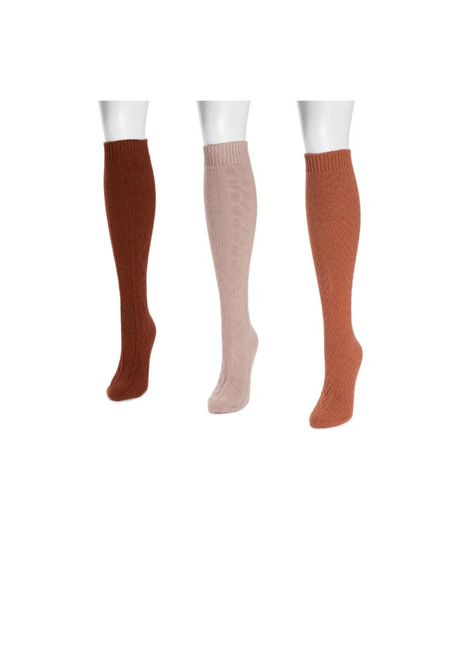 3 Pair Pack Slippers Socks, , alternate image number null