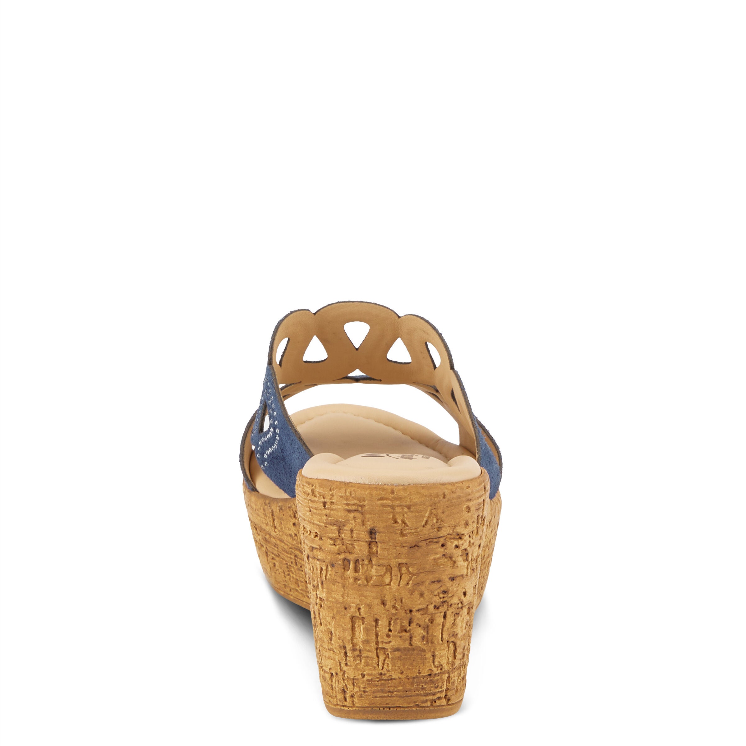 Mssteamy Slide Sandal, NAVY SUEDE, on-hover image number 1