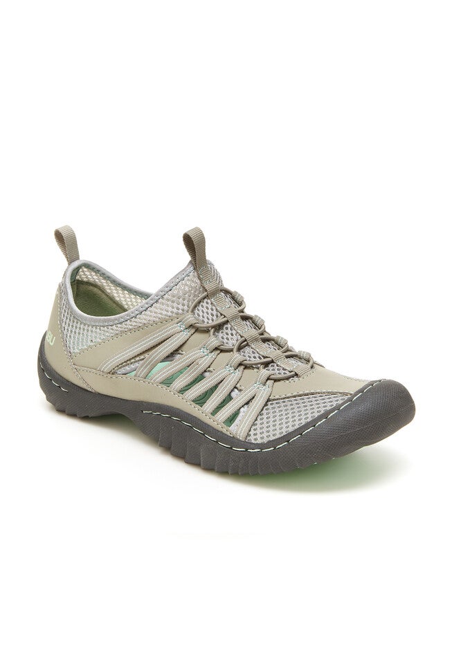 Eva Water Ready Slip On, LIGHT GREY AQUA, hi-res image number null