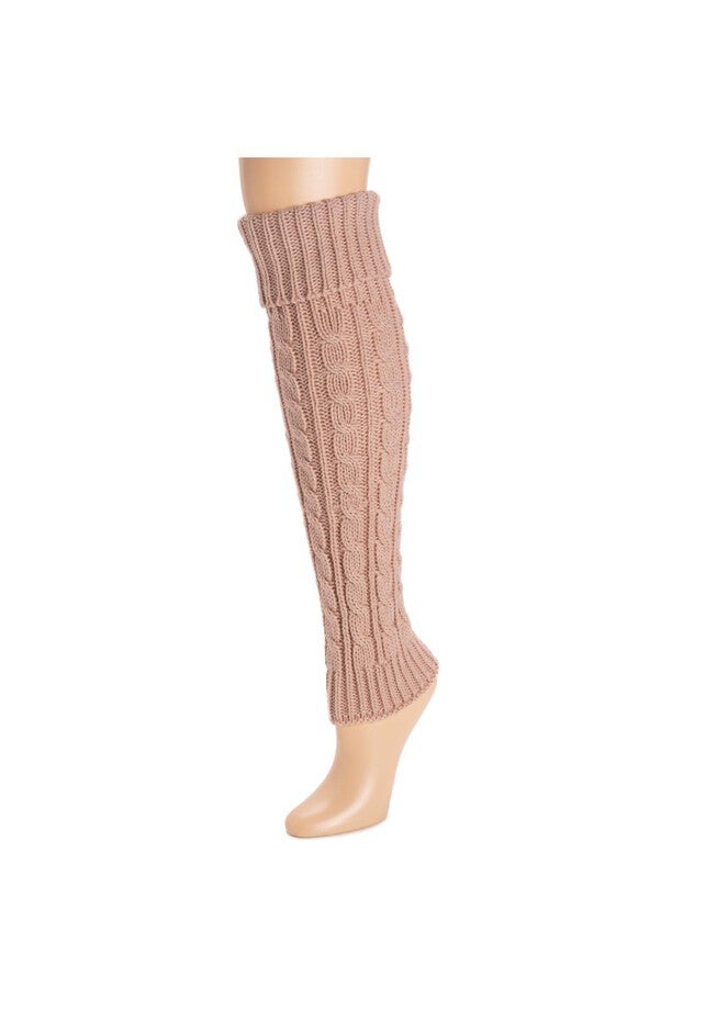 Tall Cabled Knit Legwarmer, , alternate image number 3