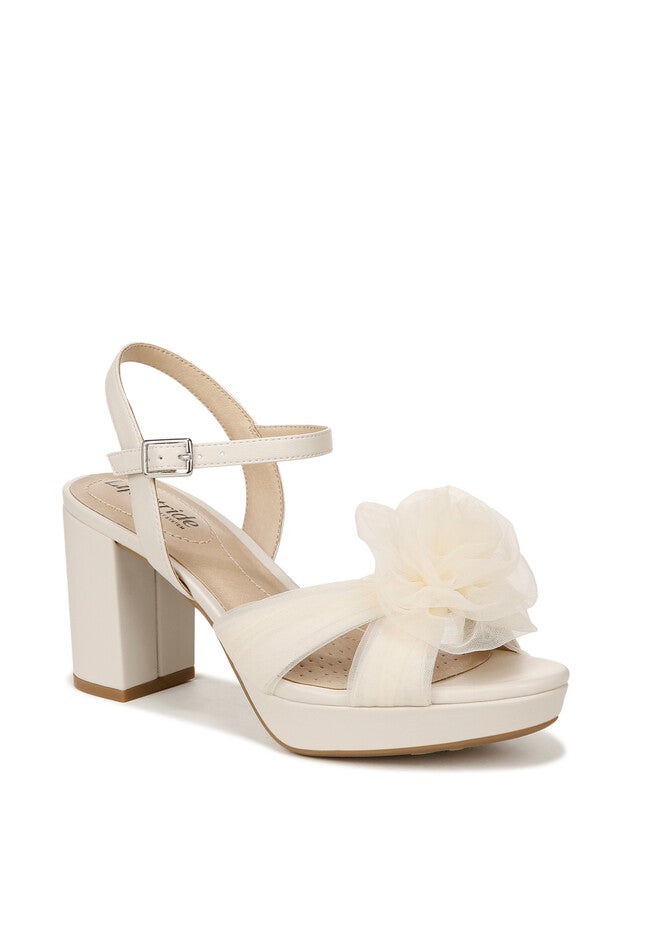 Last Dance 3 Sandal, BONE WHITE FABRIC, hi-res image number 0