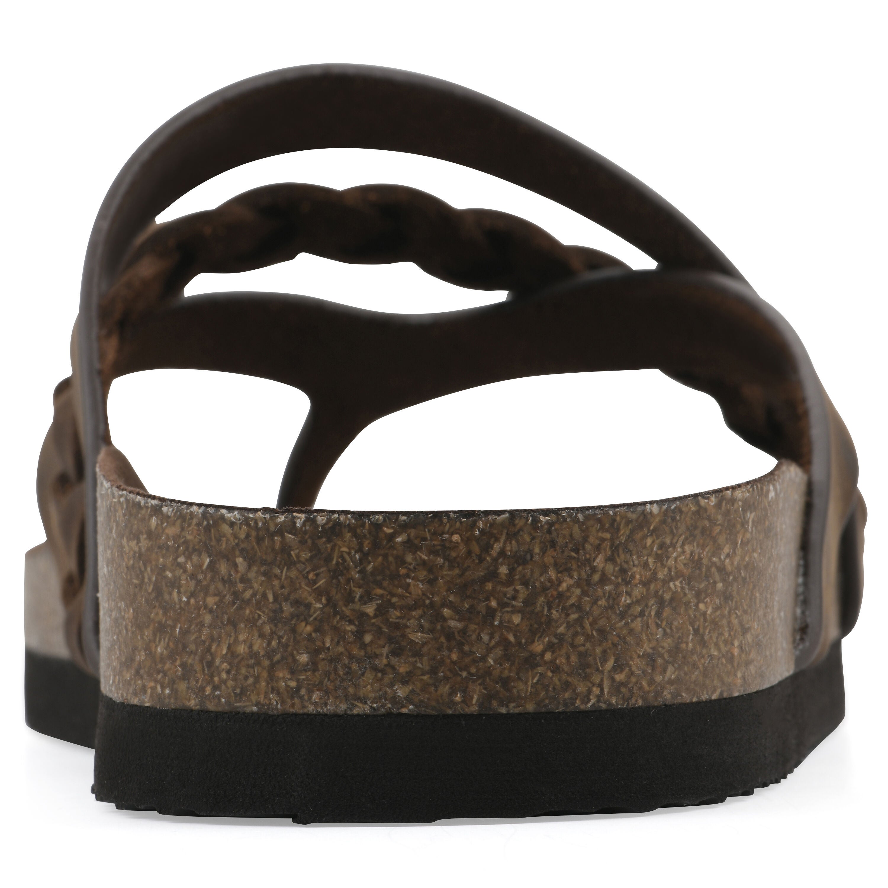 Halogen Footbeds Sandal, BROWN LEATHER, on-hover image number 1