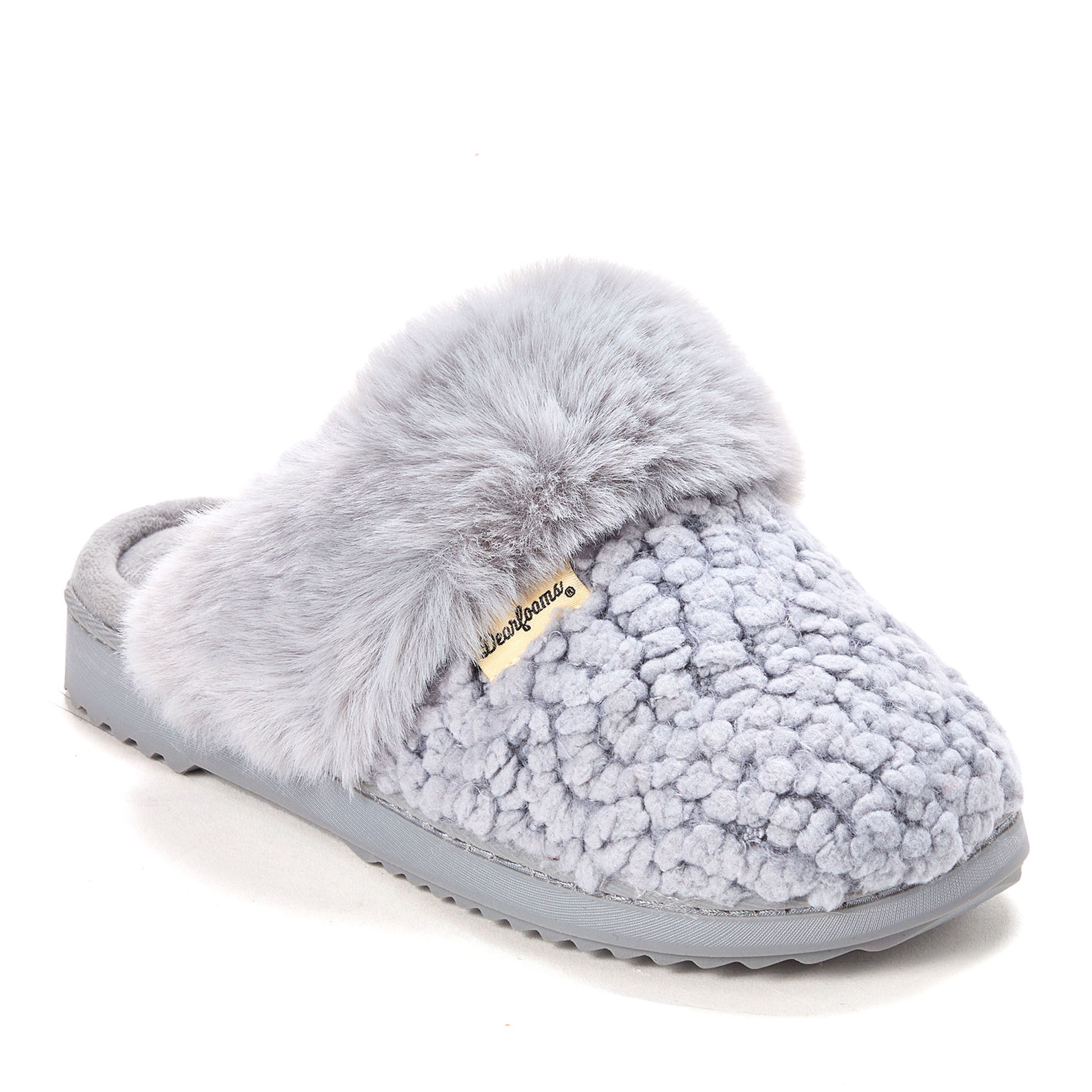 Courtney Knit Scuff, GREY, hi-res image number 0