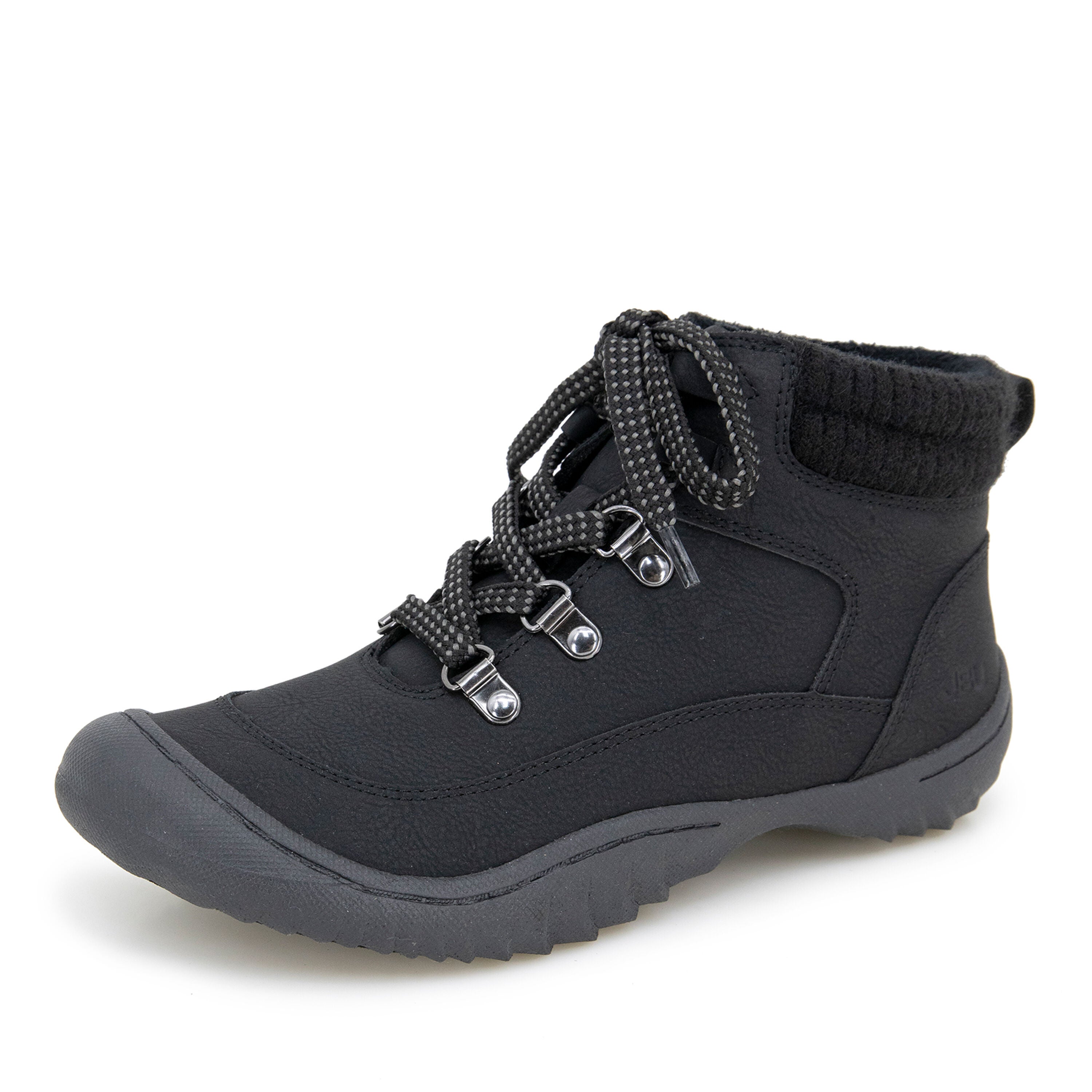 Chai Water Resistant Casual Boot, BLACK, alternate image number 6