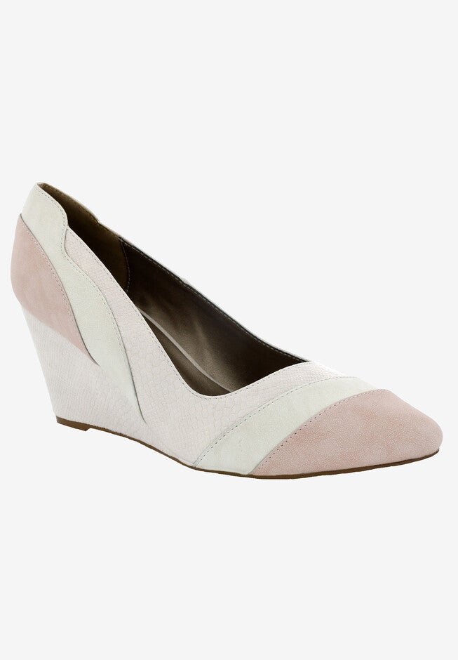 Jezebell Wedge Pump, PINK MULTI, hi-res image number null