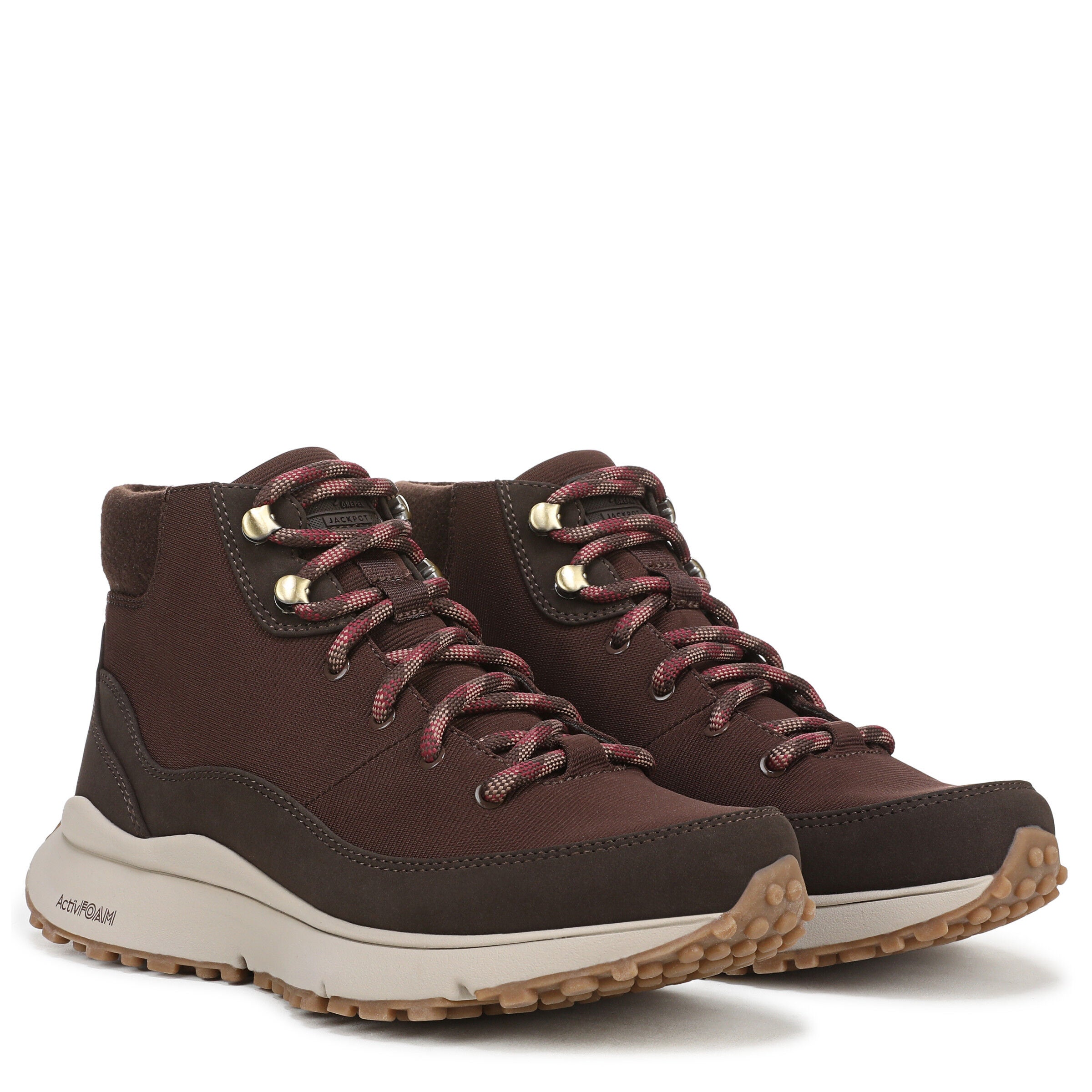 Jackpot Lace Up Boot, CHICORY BROWN, alternate image number 2