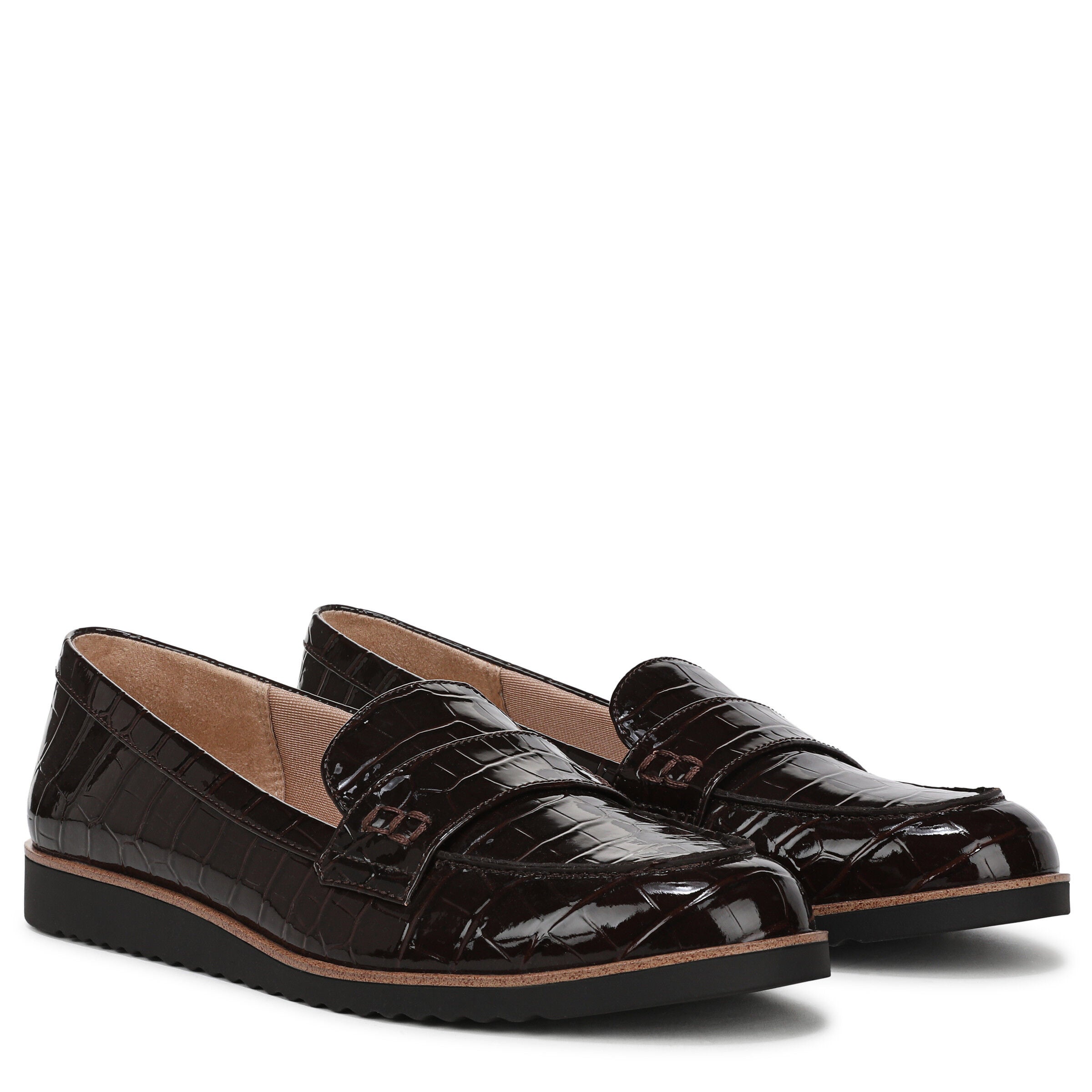 Zee Loafer, DARK CHOCOLATE CROC, alternate image number 2