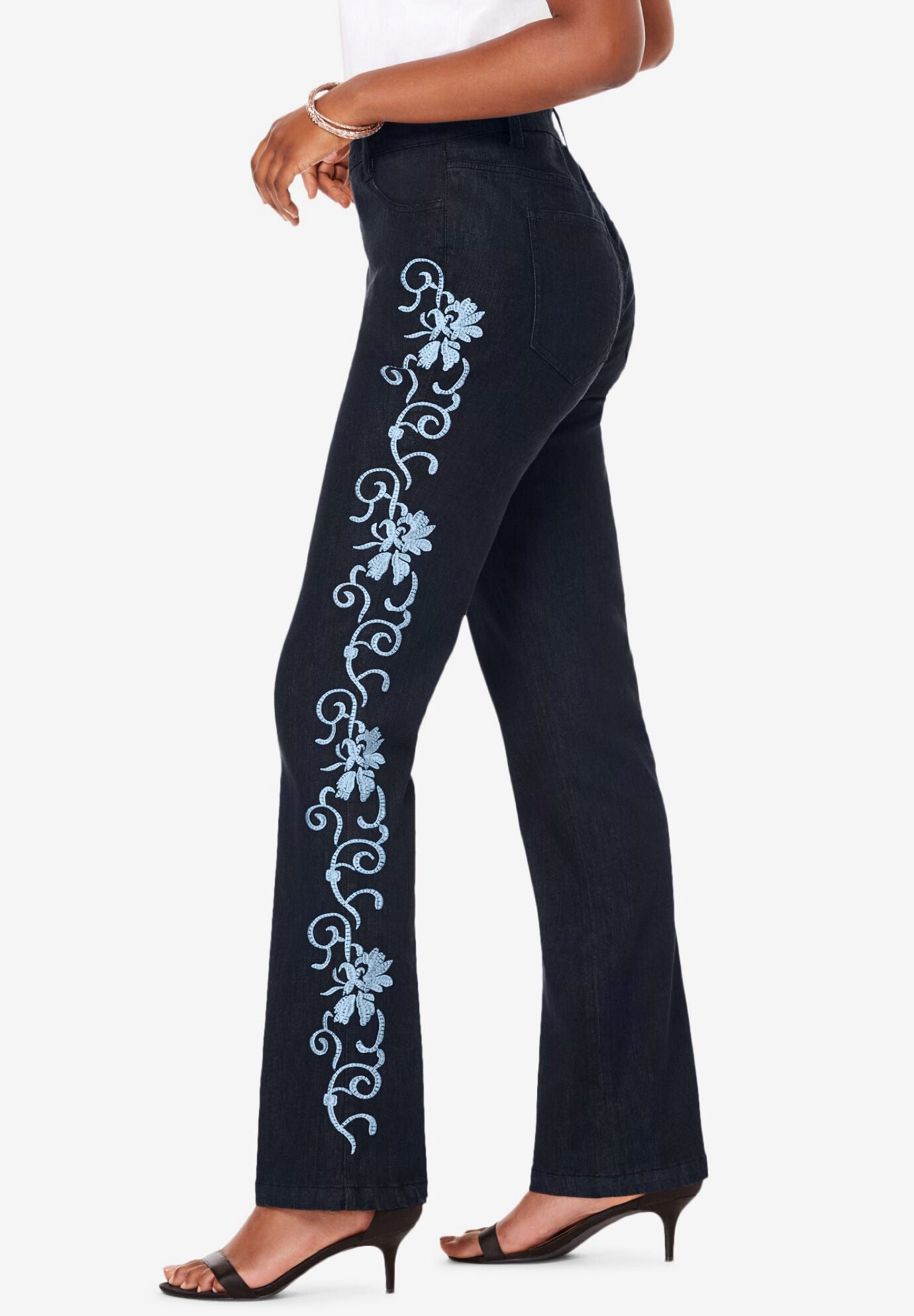 Plus Size Whitney Jean with Invisible Stretch&reg;, , alternate image number 3